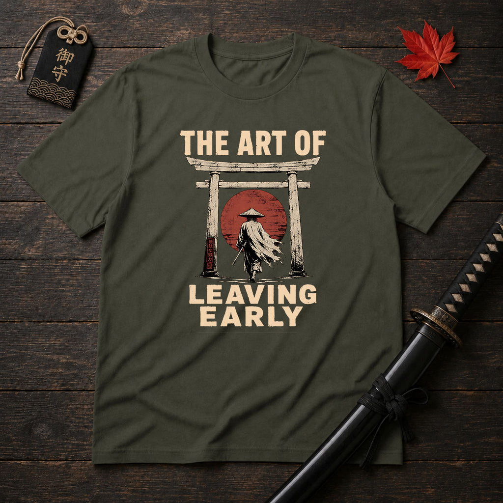 The Art Of Leaving Early T-Shirt