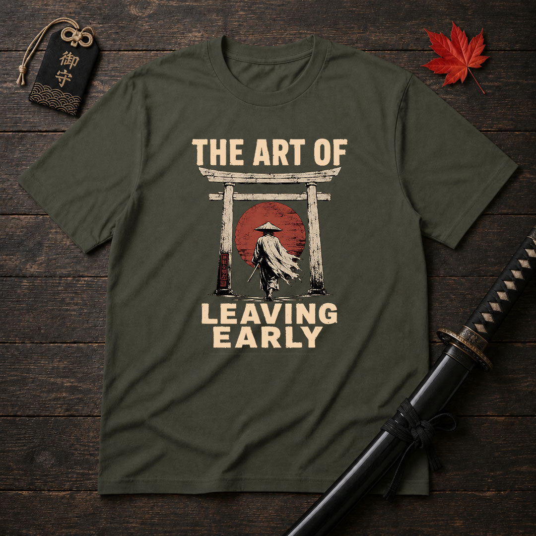 The Art Of Leaving Early T-Shirt