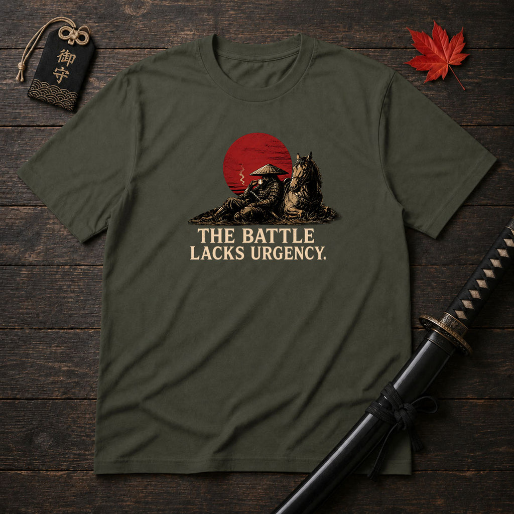 The Battle Lacks Urgency T-Shirt