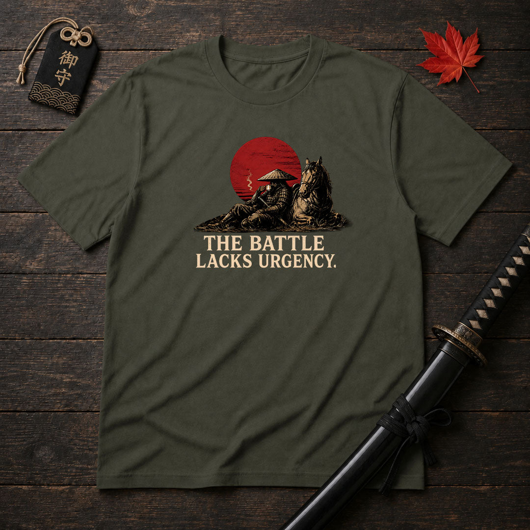 The Battle Lacks Urgency T-Shirt