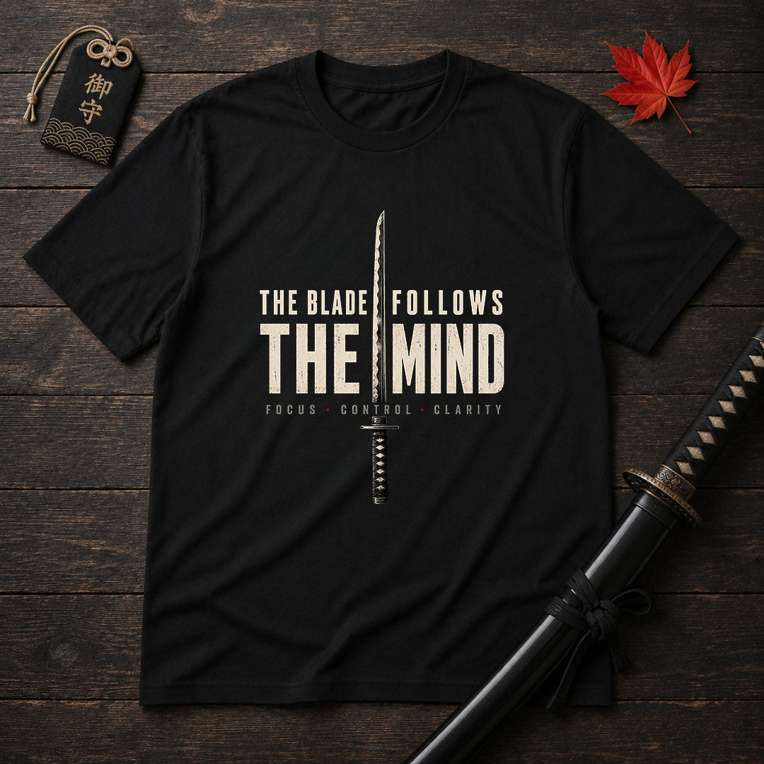 The Blade Follows The Mind T-Shirt