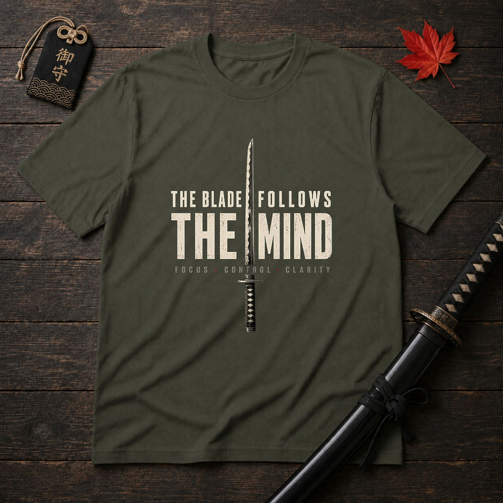 The Blade Follows The Mind T-Shirt