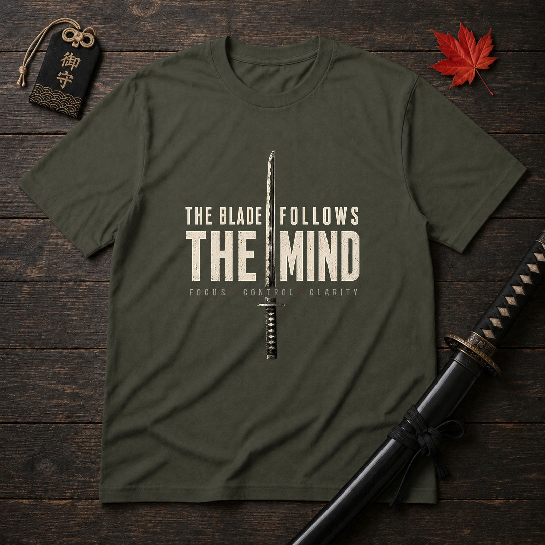 The Blade Follows The Mind T-Shirt
