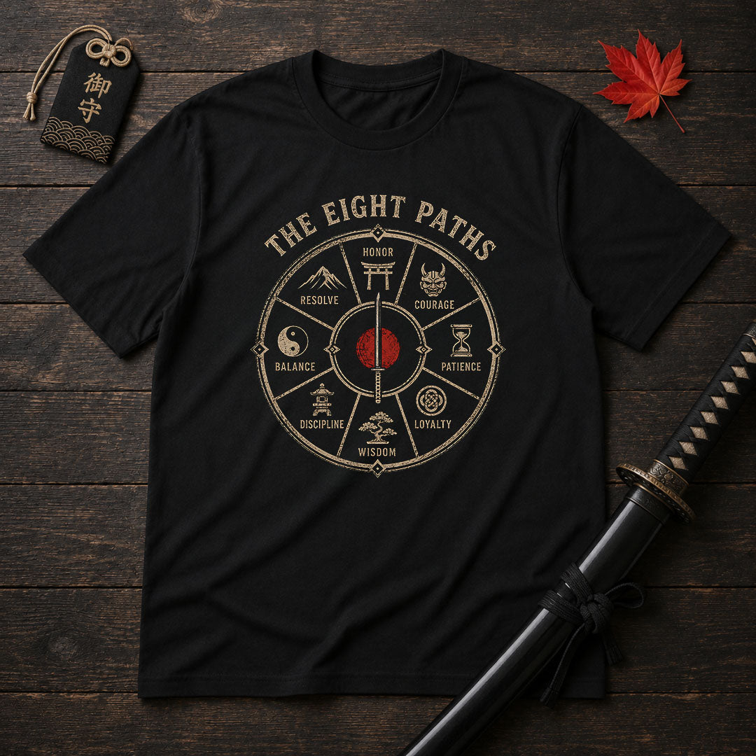 The Eight Paths Samurai T-Shirt