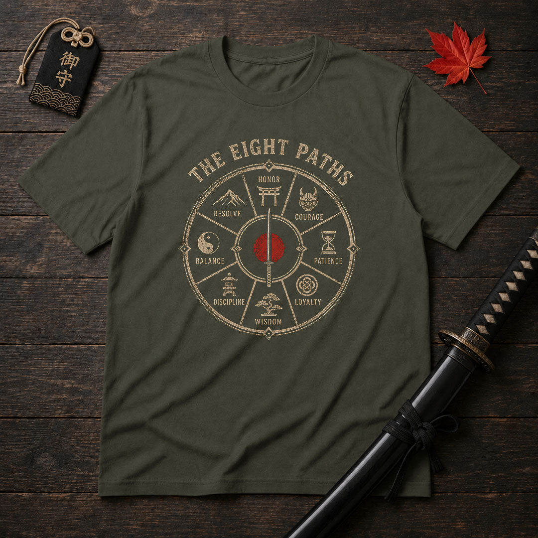 The Eight Paths Samurai T-Shirt