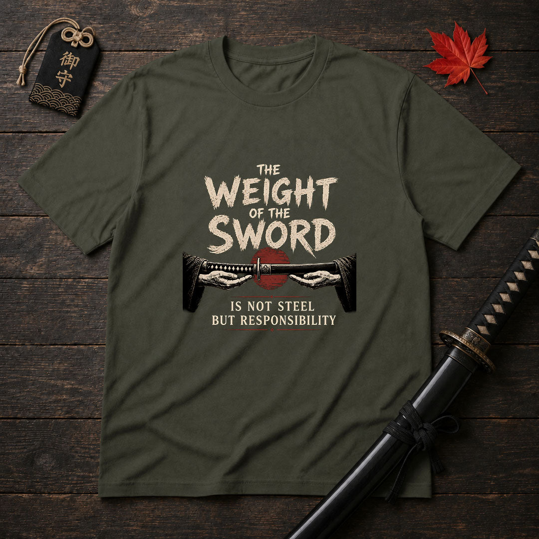 The Weight Of The Sword T-Shirt