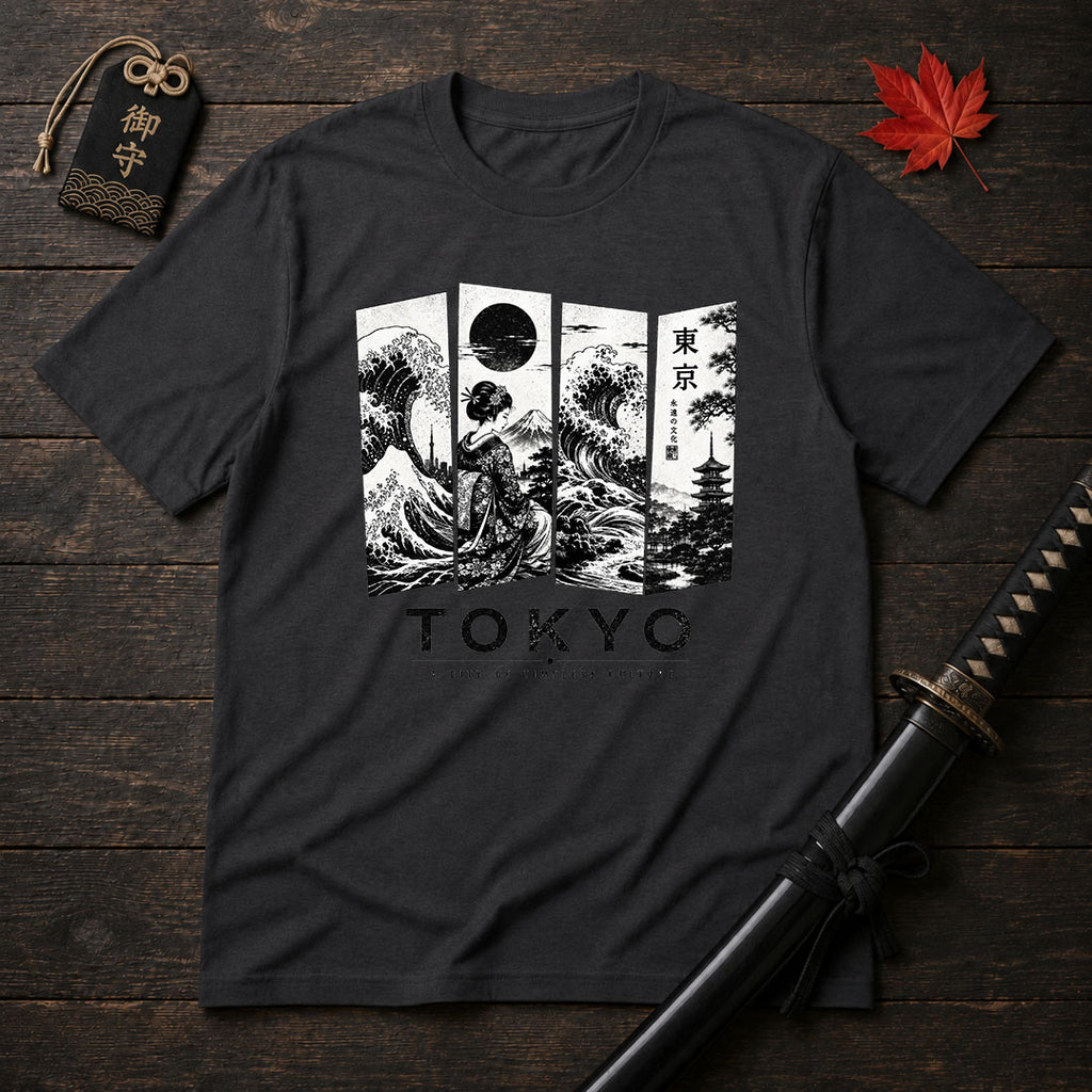 Tokyo Panels Samurai T-Shirt