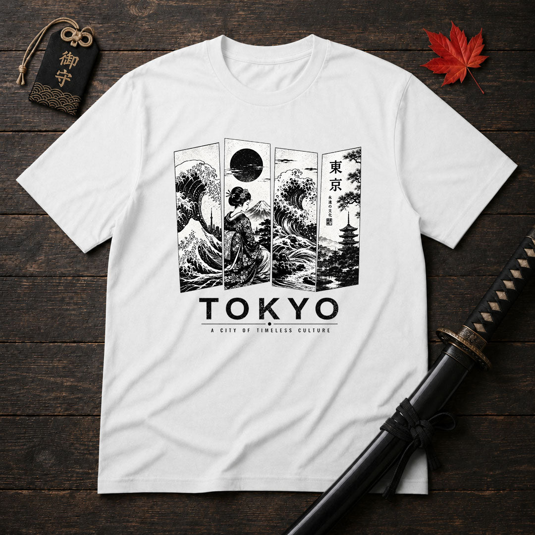 Tokyo Panels Samurai T-Shirt