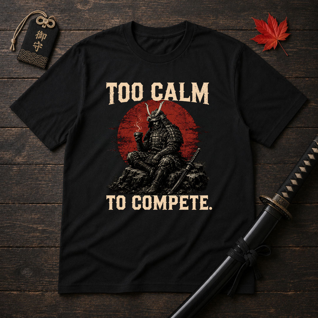 Too Calm To Compete T-Shirt