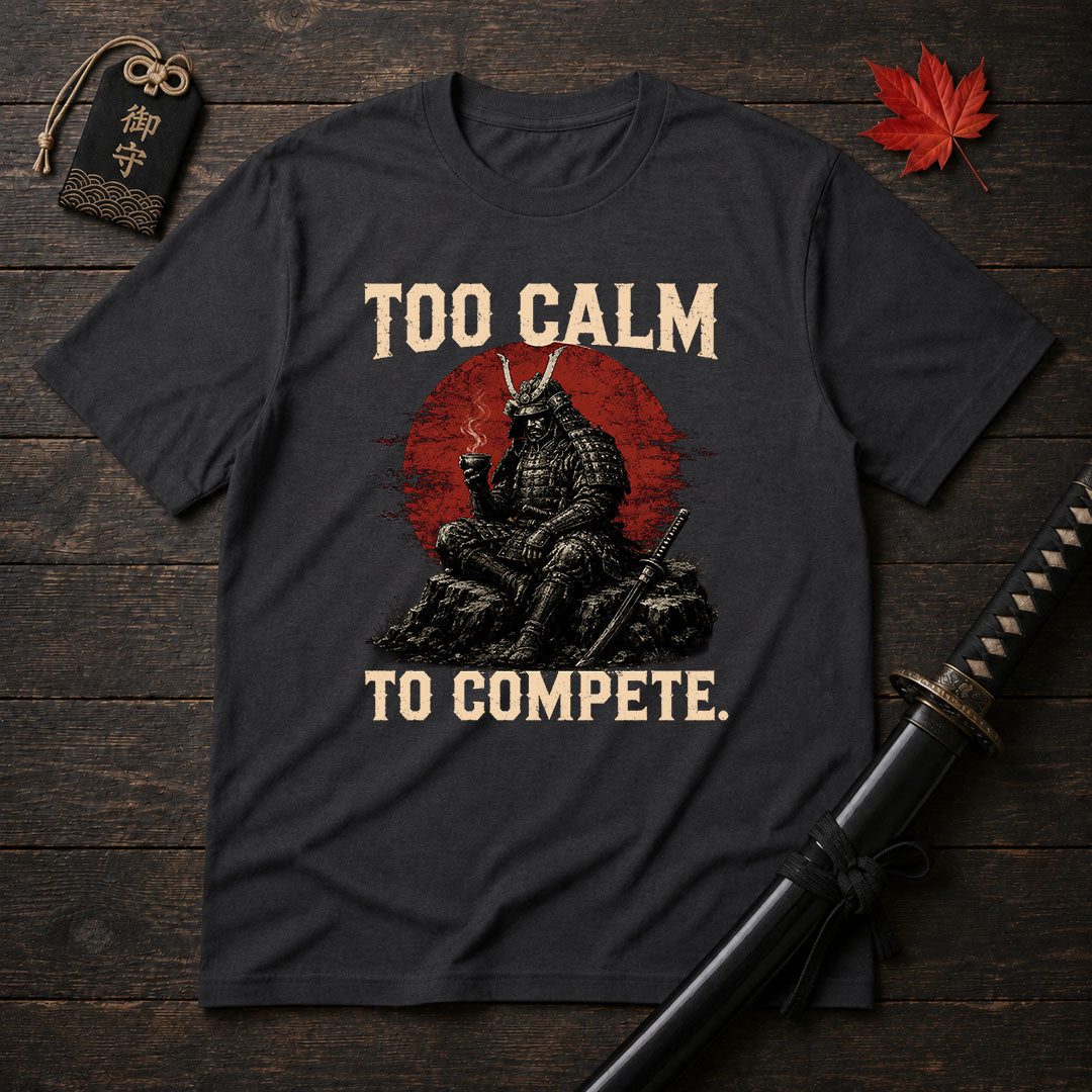 Too Calm To Compete T-Shirt