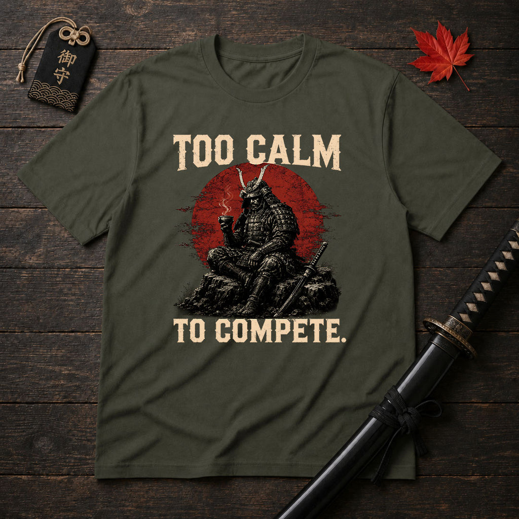 Too Calm To Compete T-Shirt