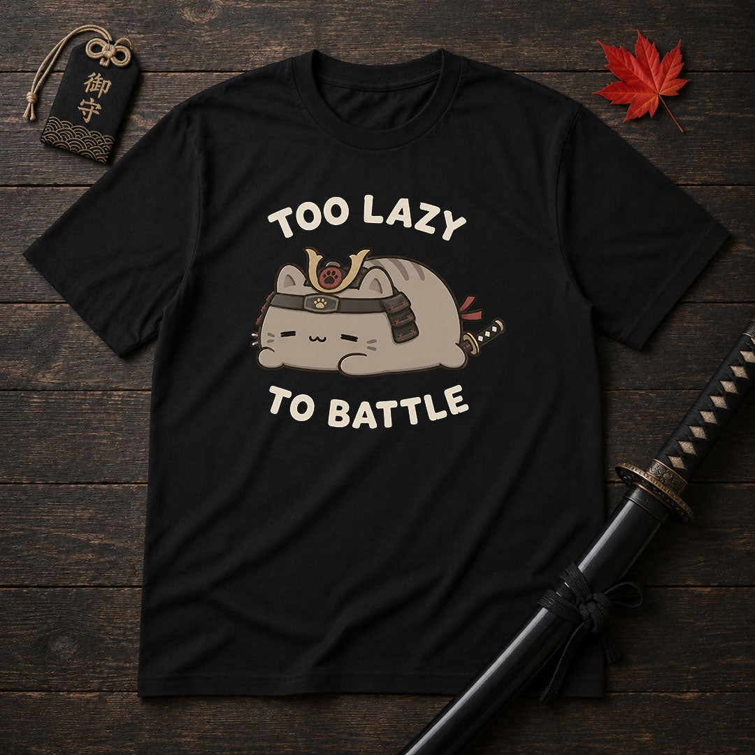 Too Lazy To Battle T-Shirt