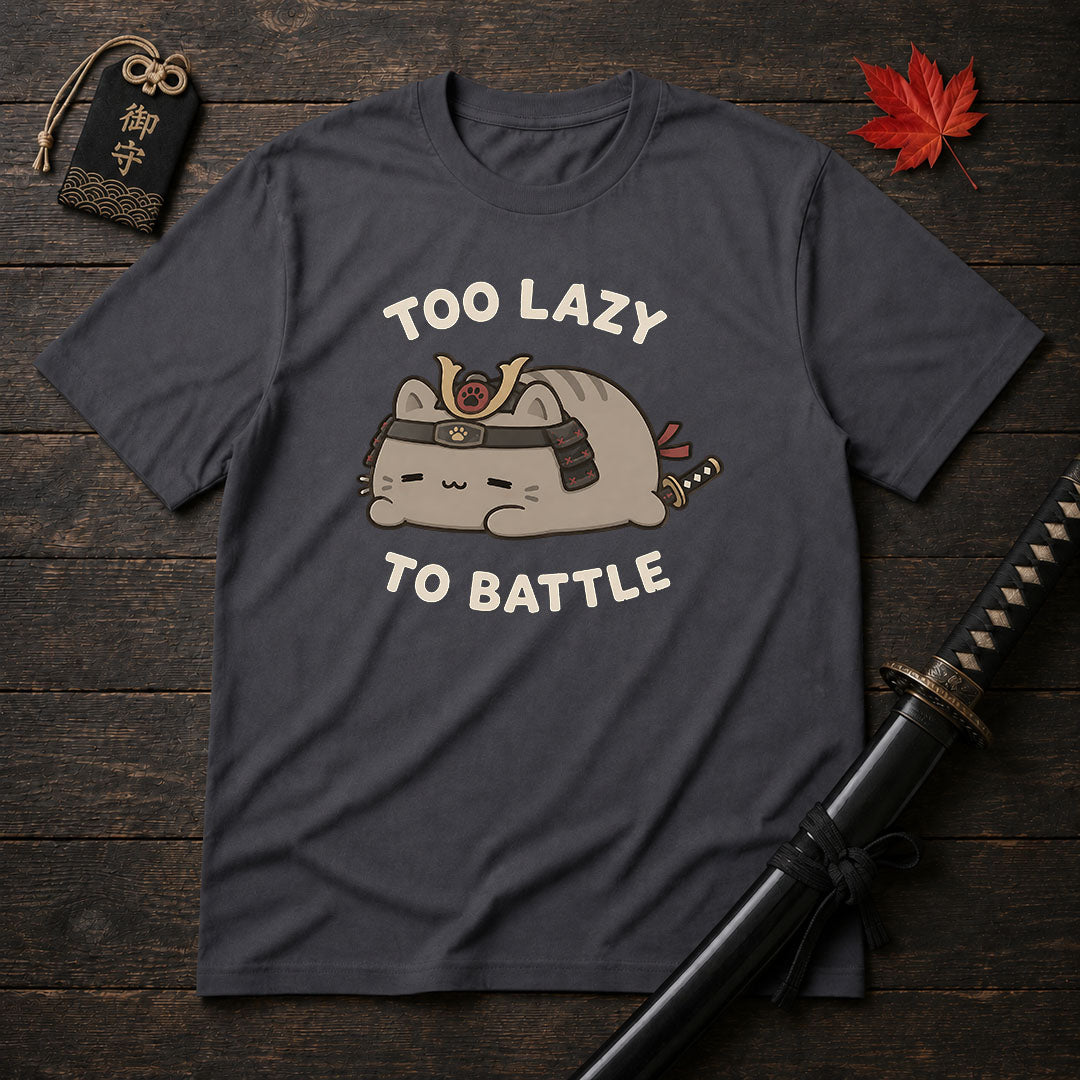Too Lazy To Battle T-Shirt