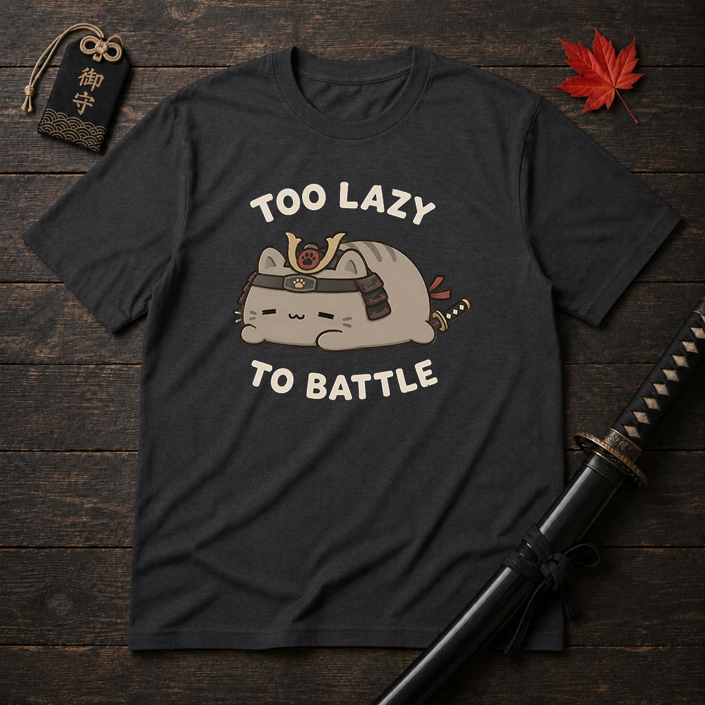 Too Lazy To Battle T-Shirt