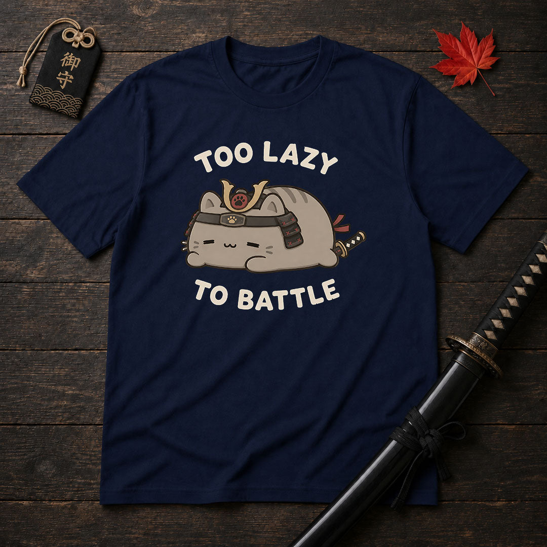 Too Lazy To Battle T-Shirt