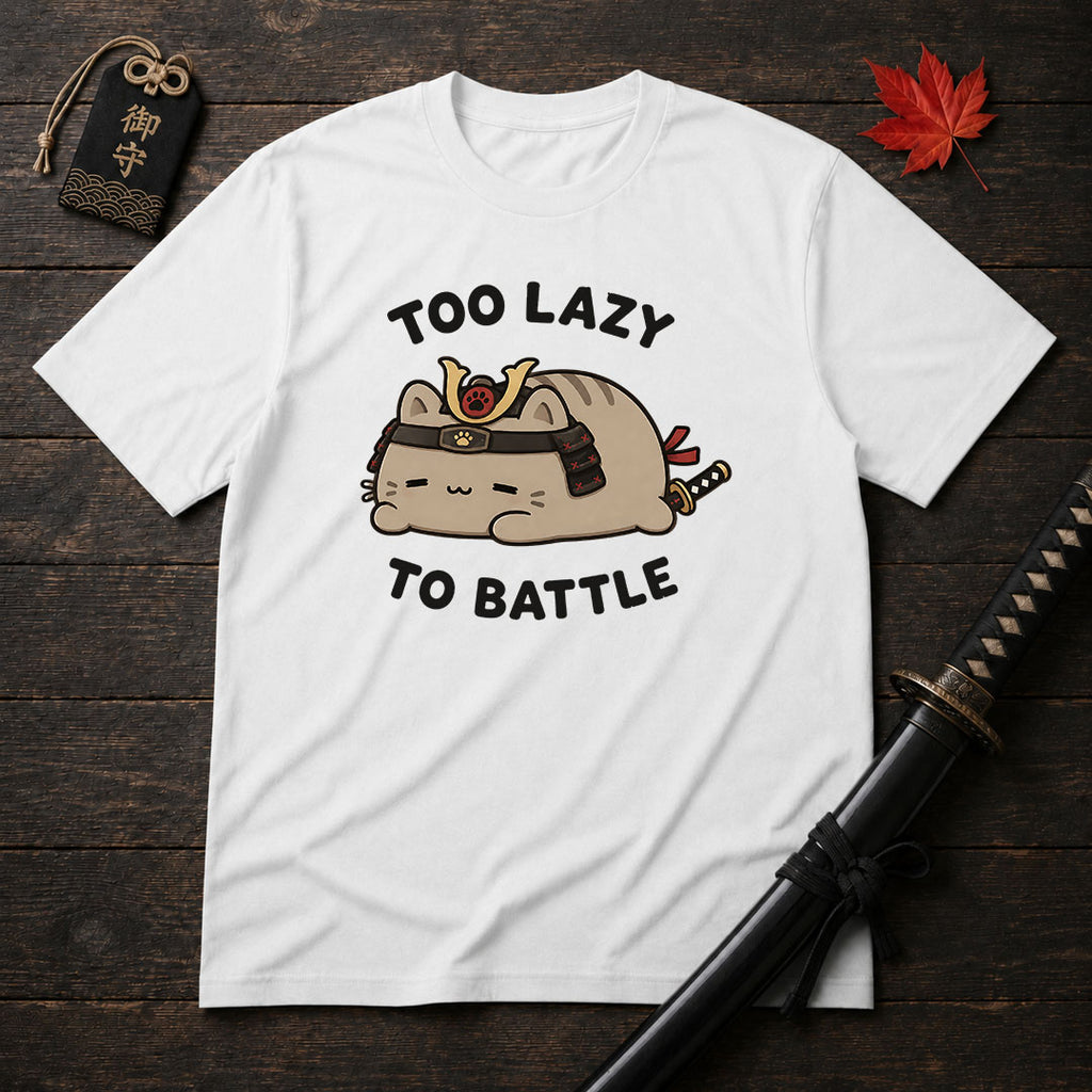 Too Lazy To Battle T-Shirt