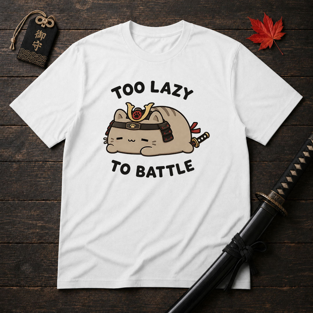 Too Lazy To Battle T-Shirt