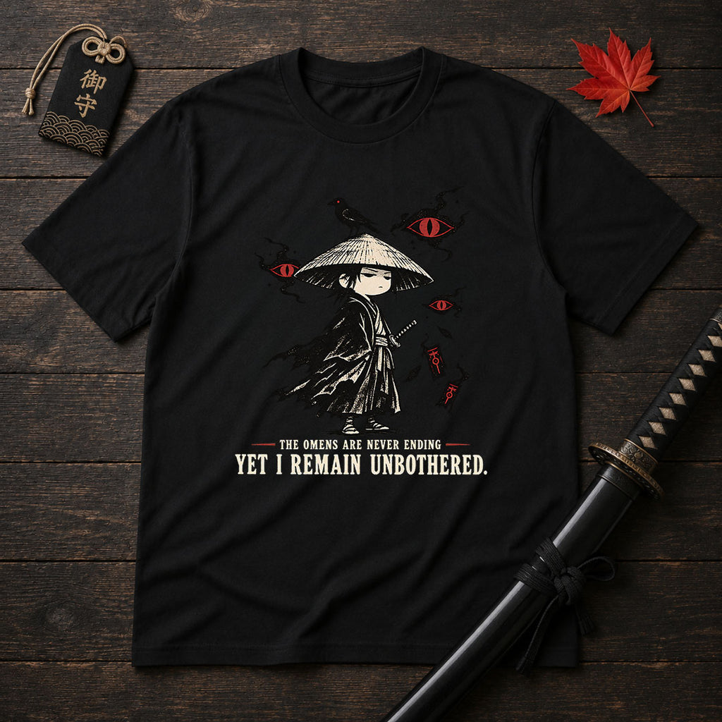 Unbothered Samurai Kid T-Shirt
