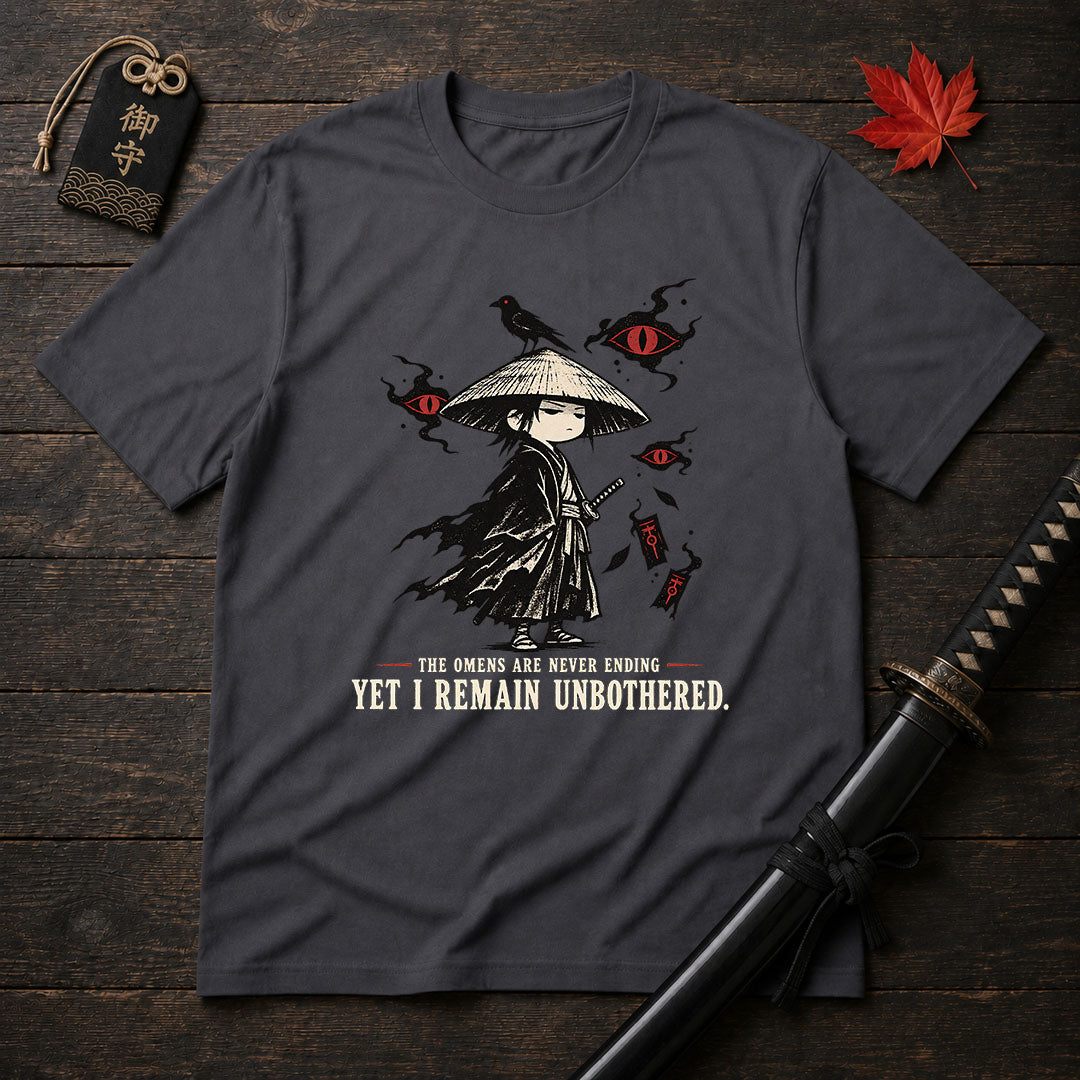 Unbothered Samurai Kid T-Shirt