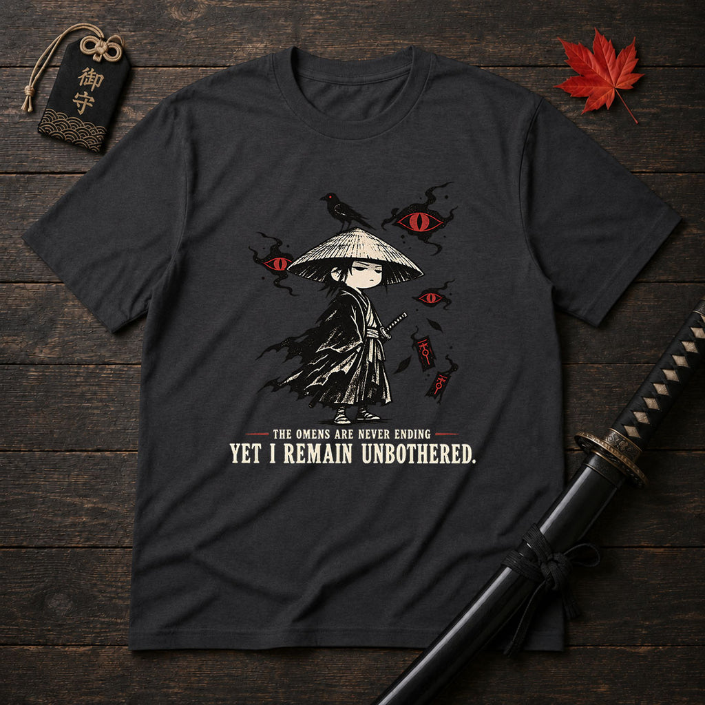 Unbothered Samurai Kid T-Shirt