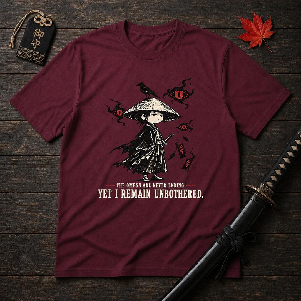 Unbothered Samurai Kid T-Shirt