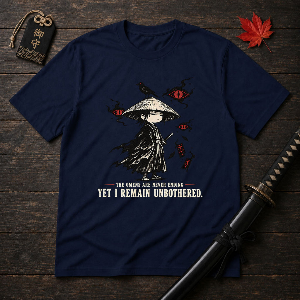 Unbothered Samurai Kid T-Shirt