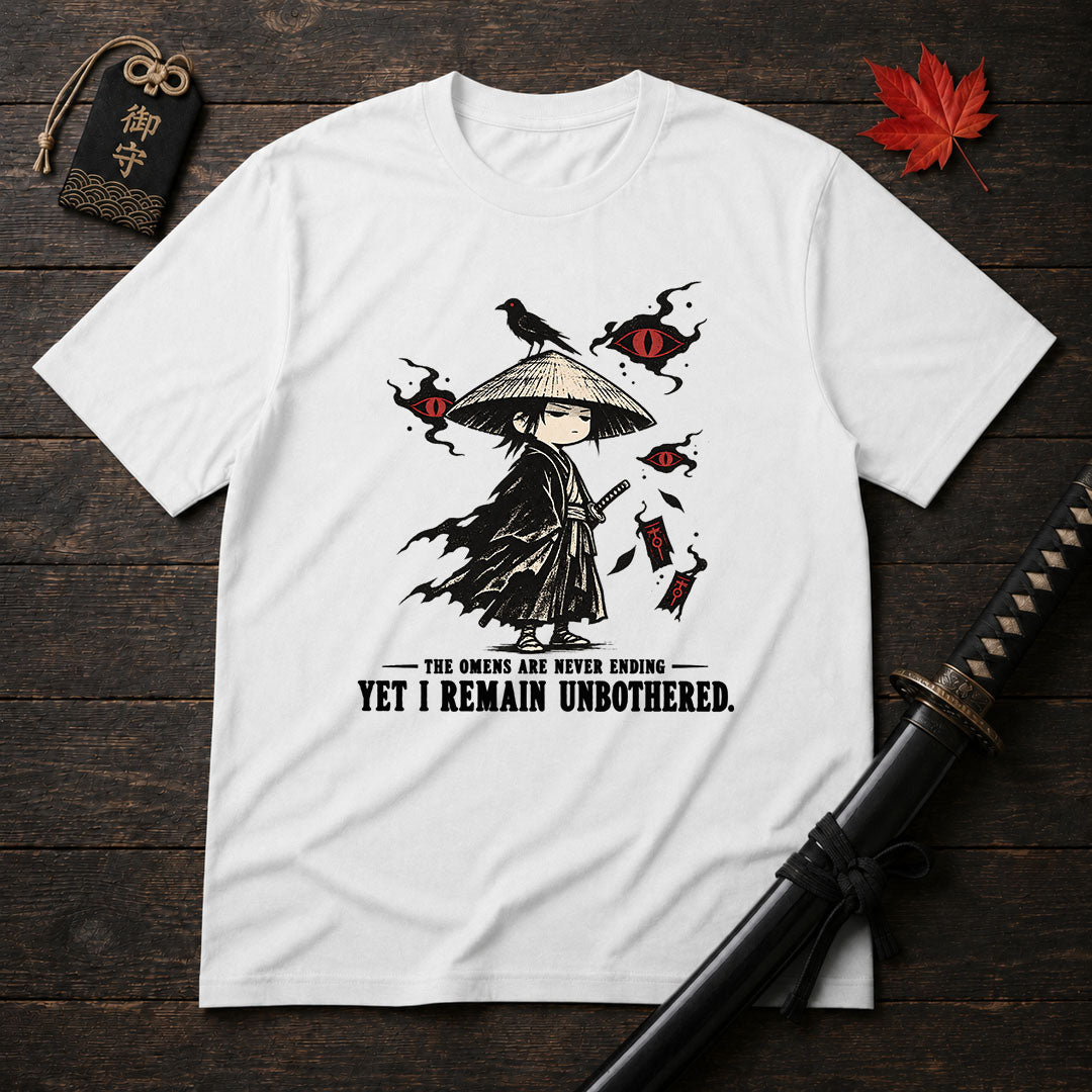 Unbothered Samurai Kid T-Shirt