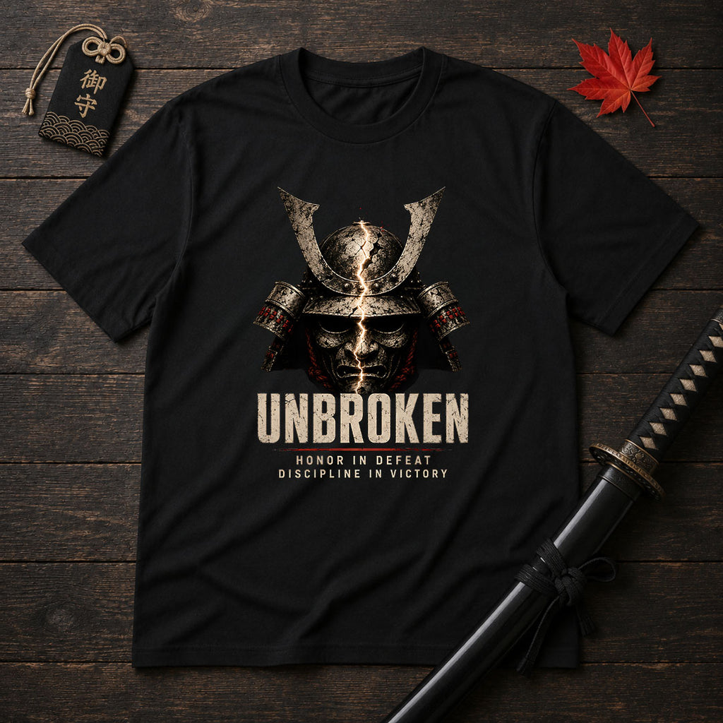Unbroken Samurai Helmet T-Shirt