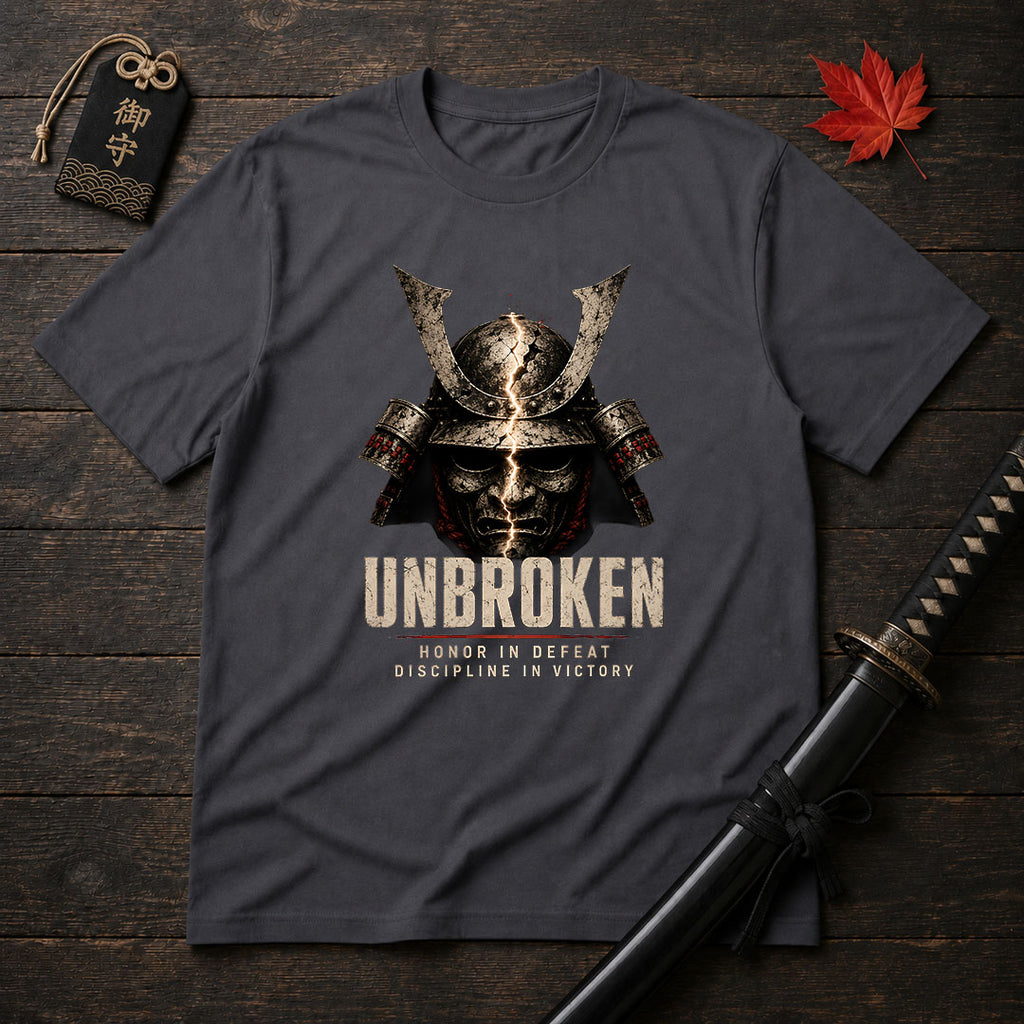 Unbroken Samurai Helmet T-Shirt