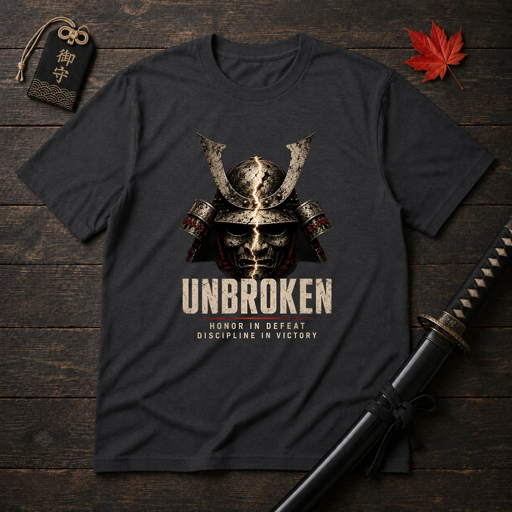 Unbroken Samurai Helmet T-Shirt