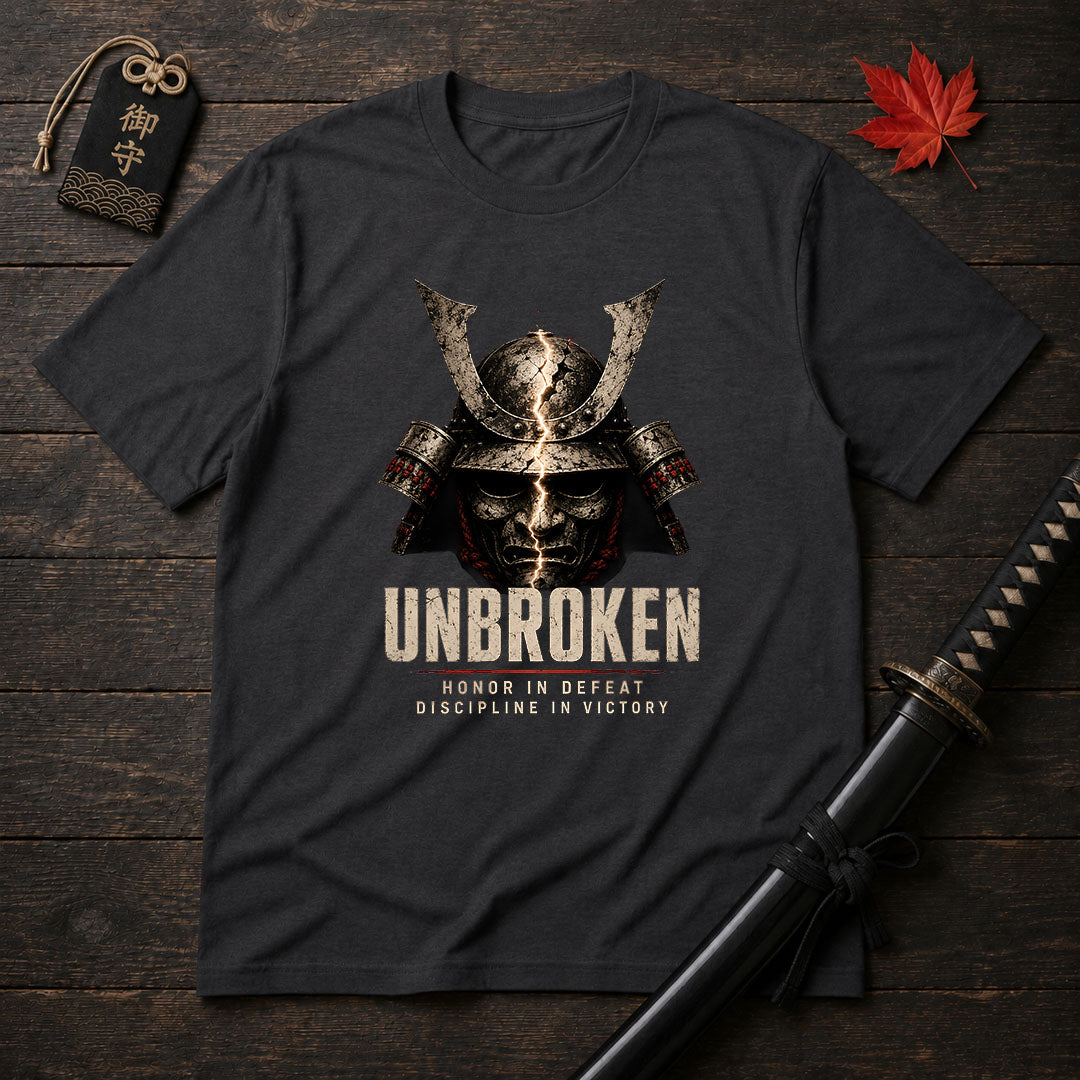 Unbroken Samurai Helmet T-Shirt