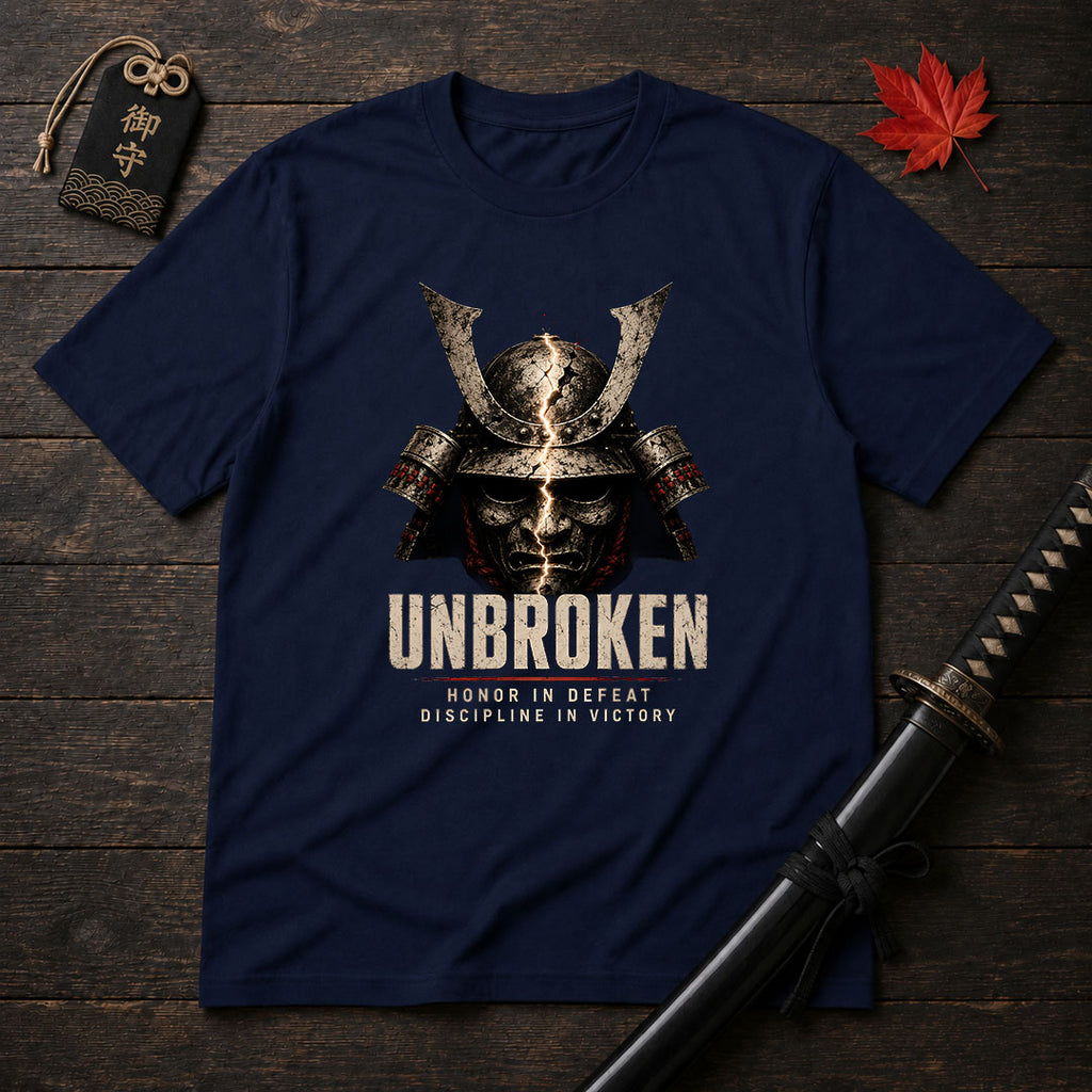 Unbroken Samurai Helmet T-Shirt