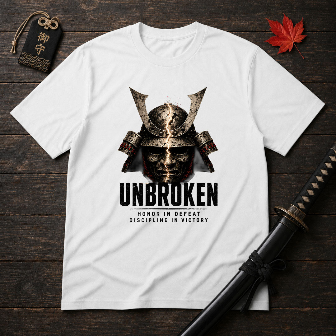 Unbroken Samurai Helmet T-Shirt
