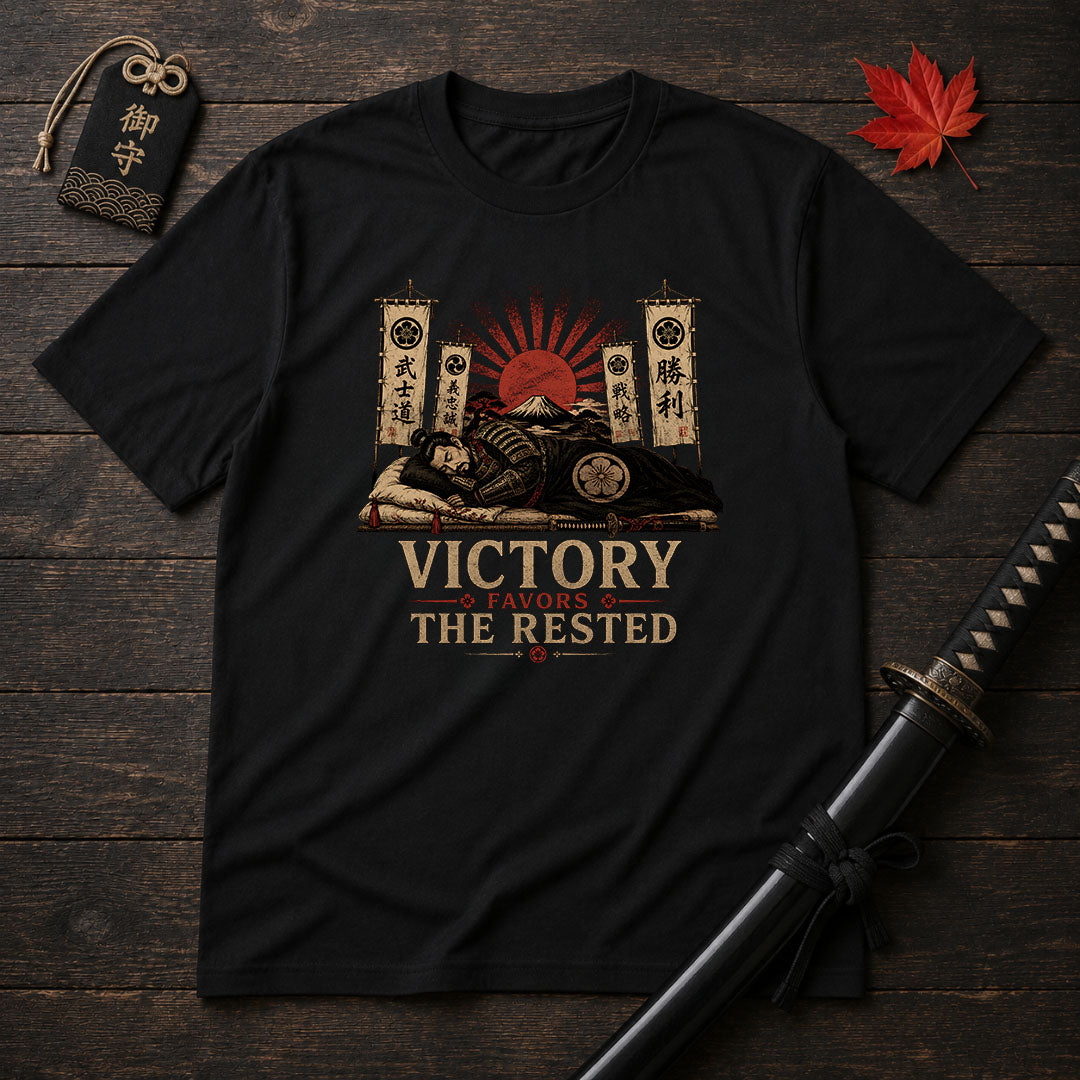 Victory Favors The Rested T-Shirt