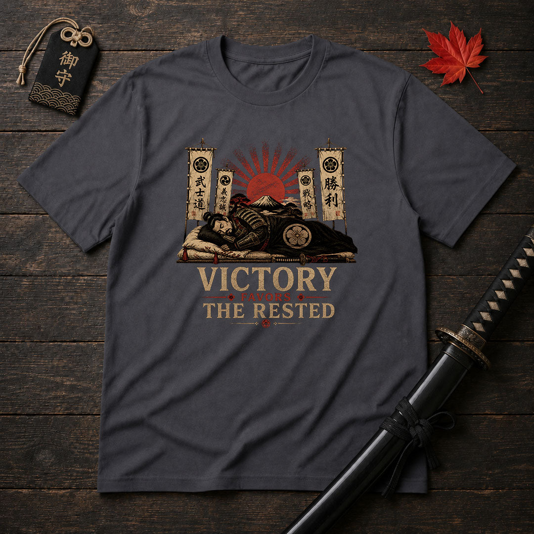 Victory Favors The Rested T-Shirt