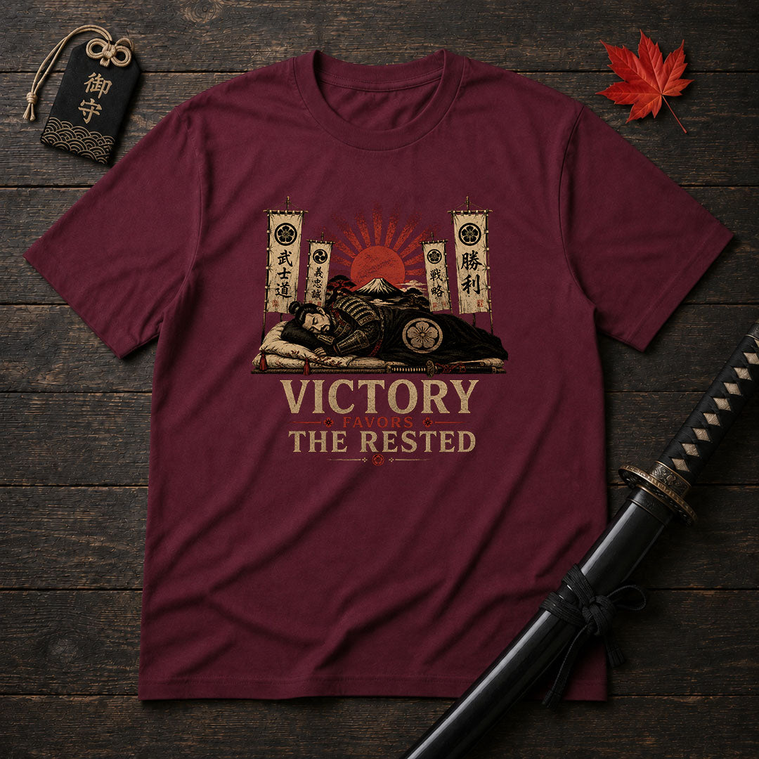 Victory Favors The Rested T-Shirt