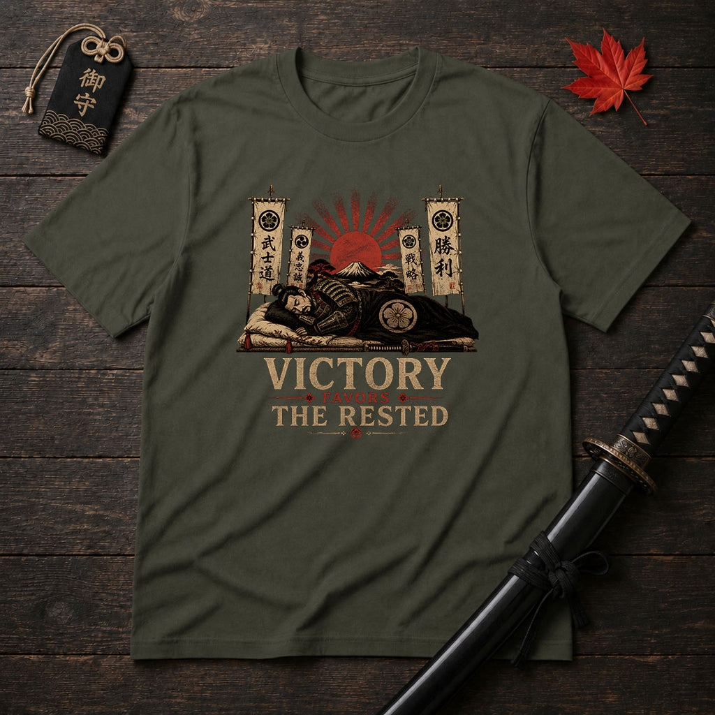 Victory Favors The Rested T-Shirt