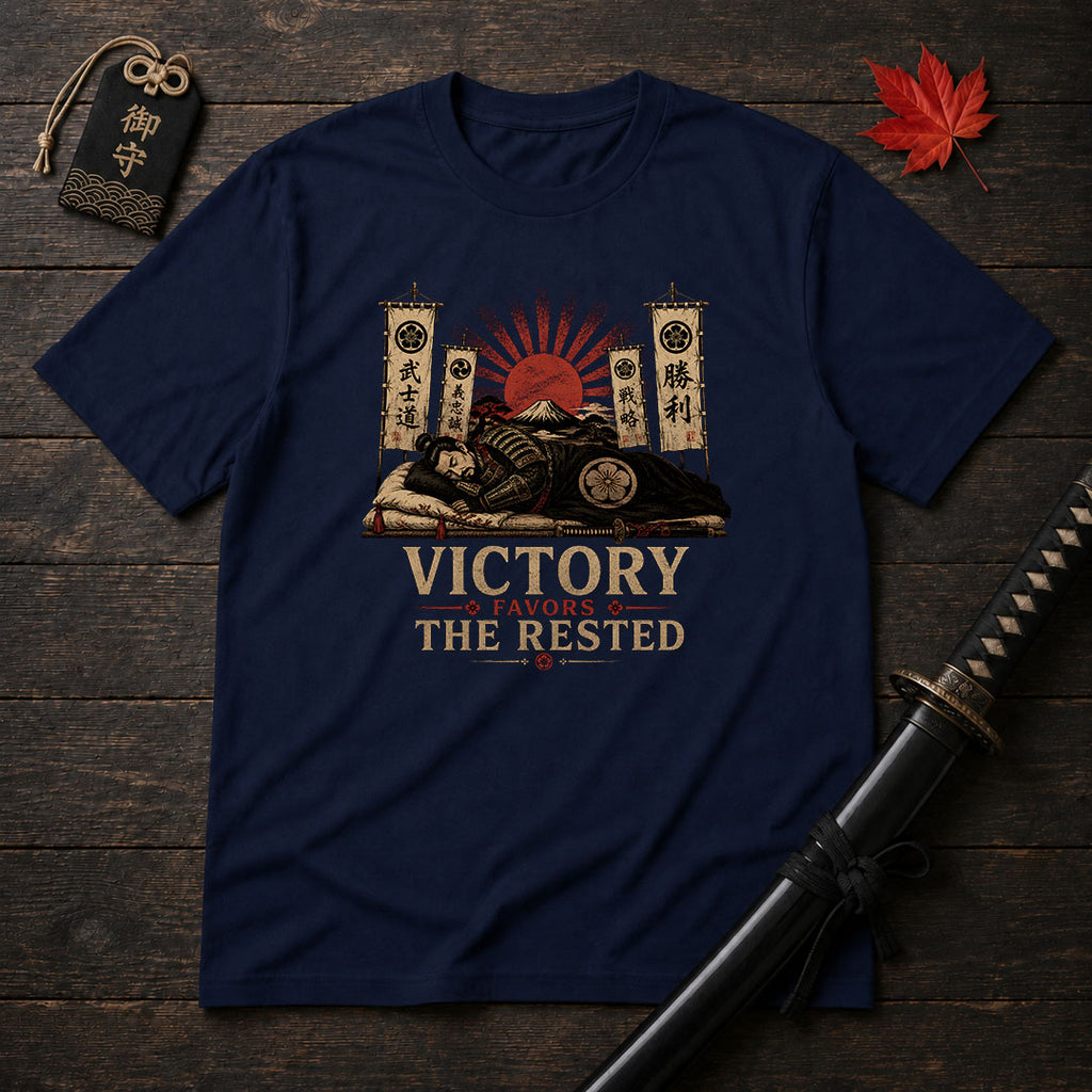 Victory Favors The Rested T-Shirt