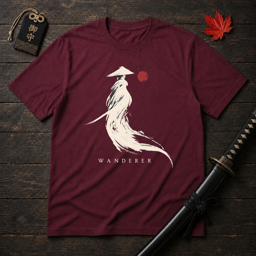 Wanderer Samurai Brushstroke T-Shirt