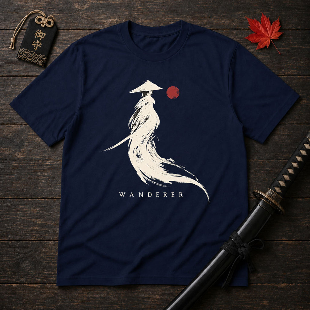 Wanderer Samurai Brushstroke T-Shirt