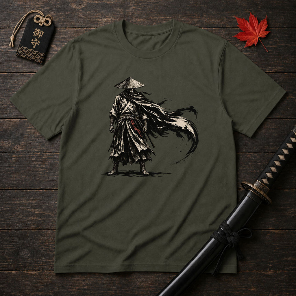 Wandering Samurai Shadow T-Shirt