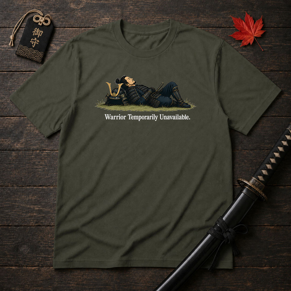 Warrior Temporarily Unavailable T-Shirt