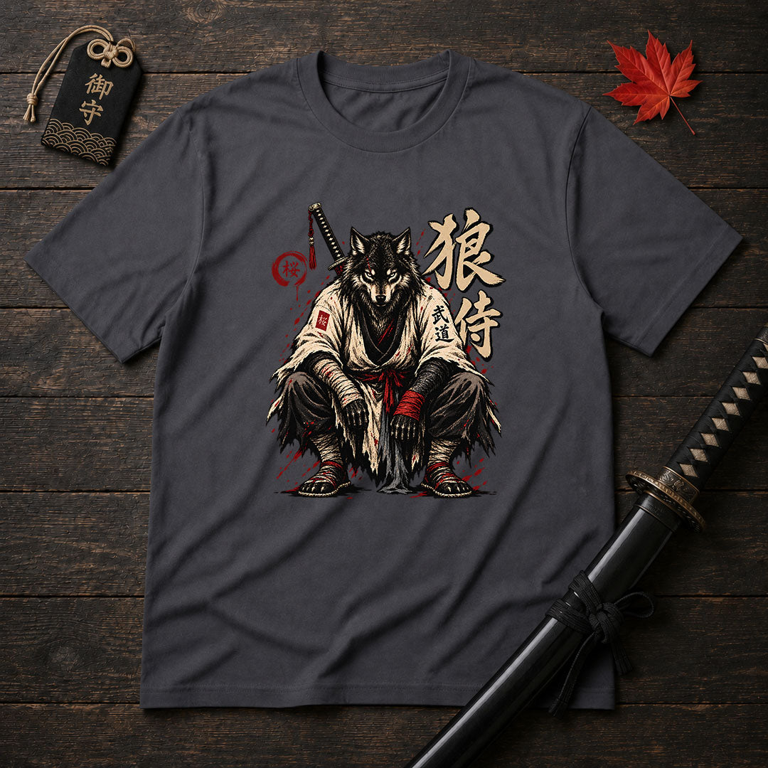 Wolf Samurai T-Shirt
