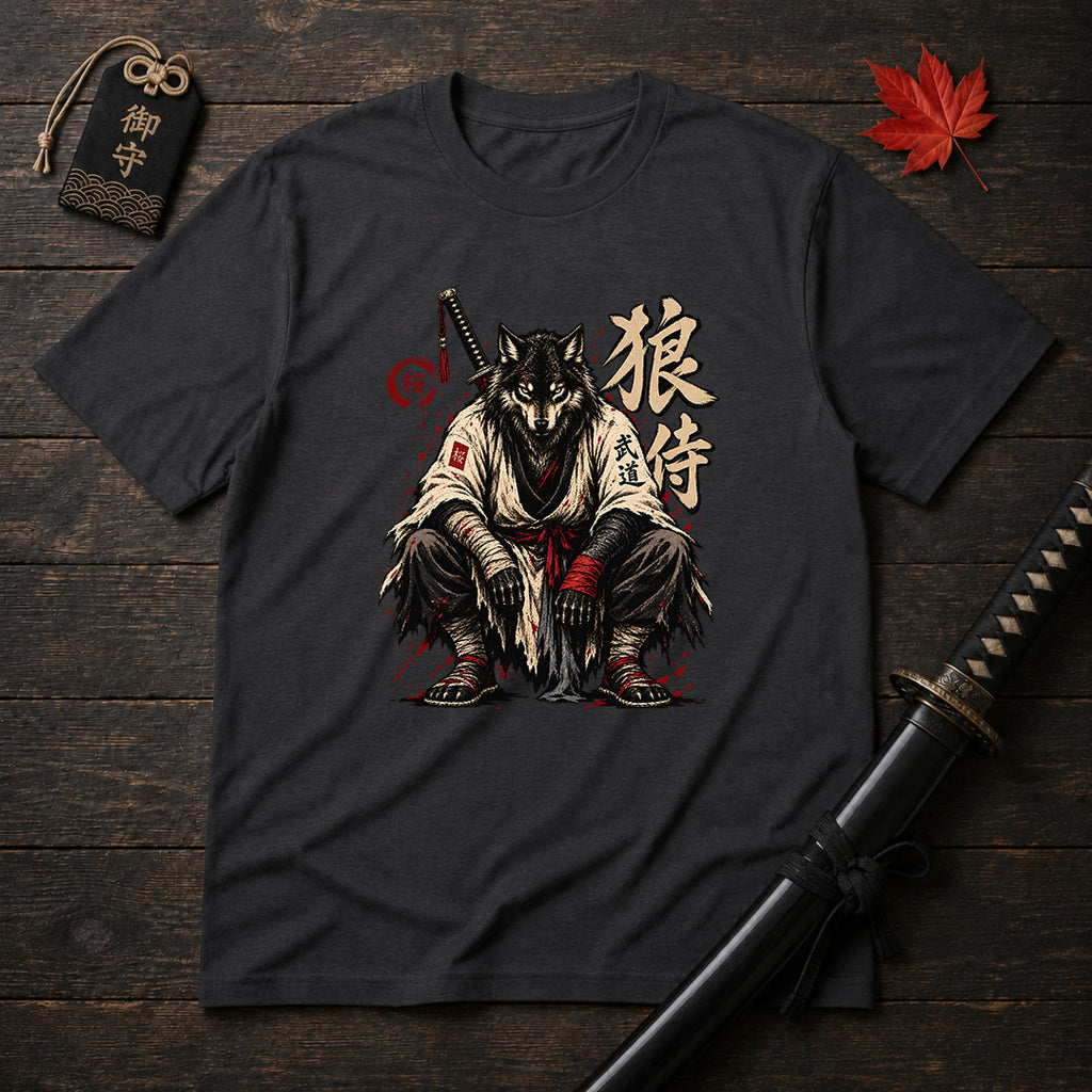 Wolf Samurai T-Shirt