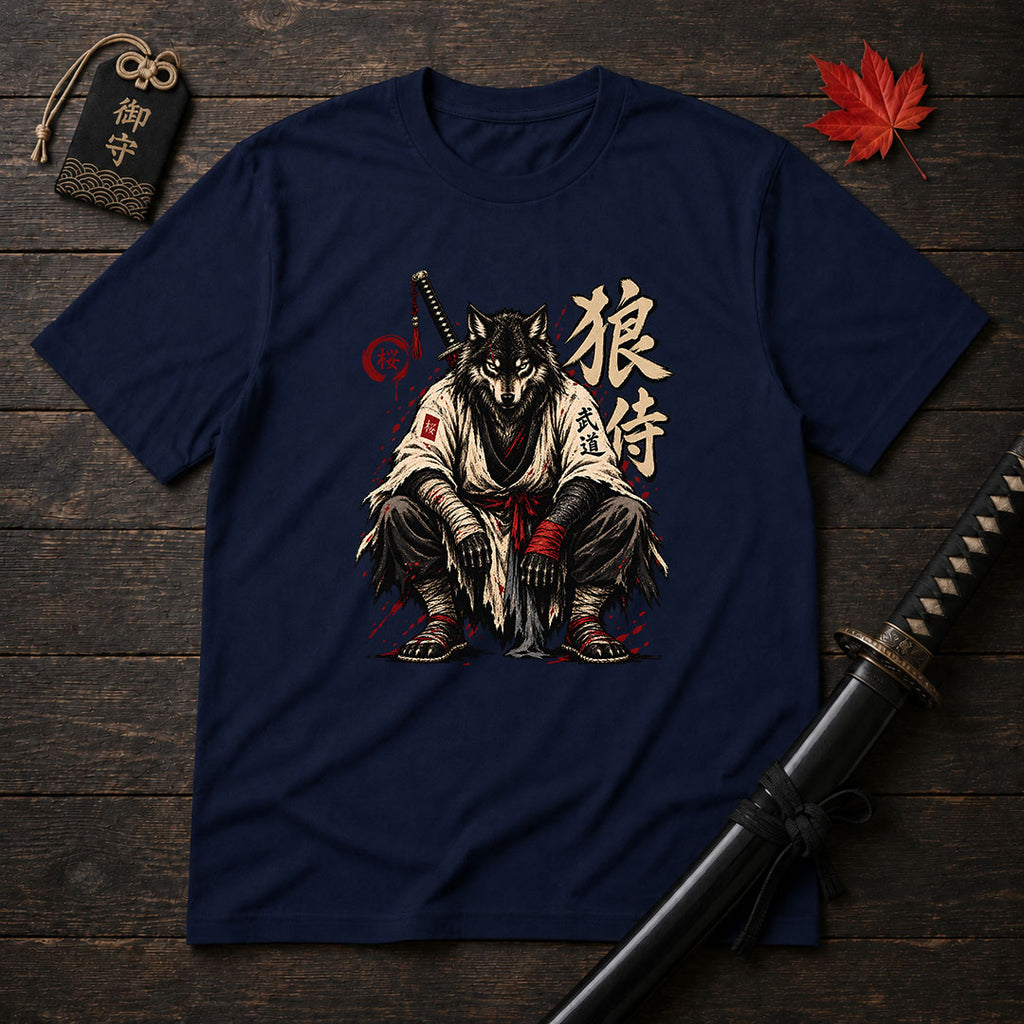 Wolf Samurai T-Shirt