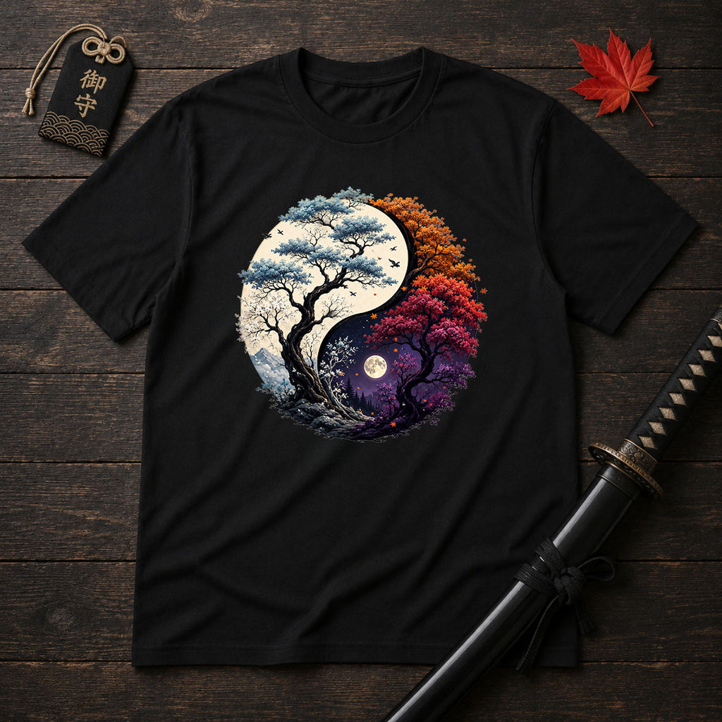 Yin Yang Seasons T-Shirt