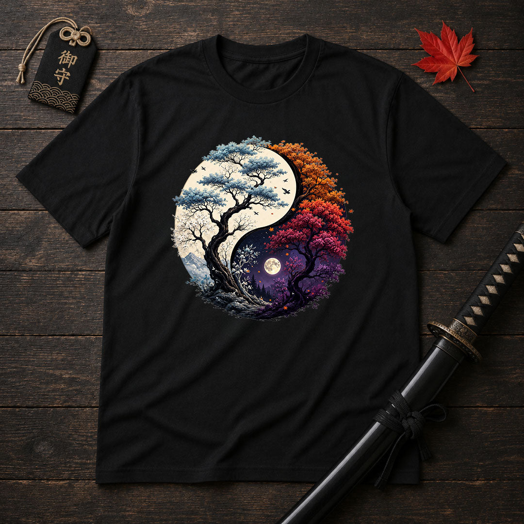 Yin Yang Seasons T-Shirt