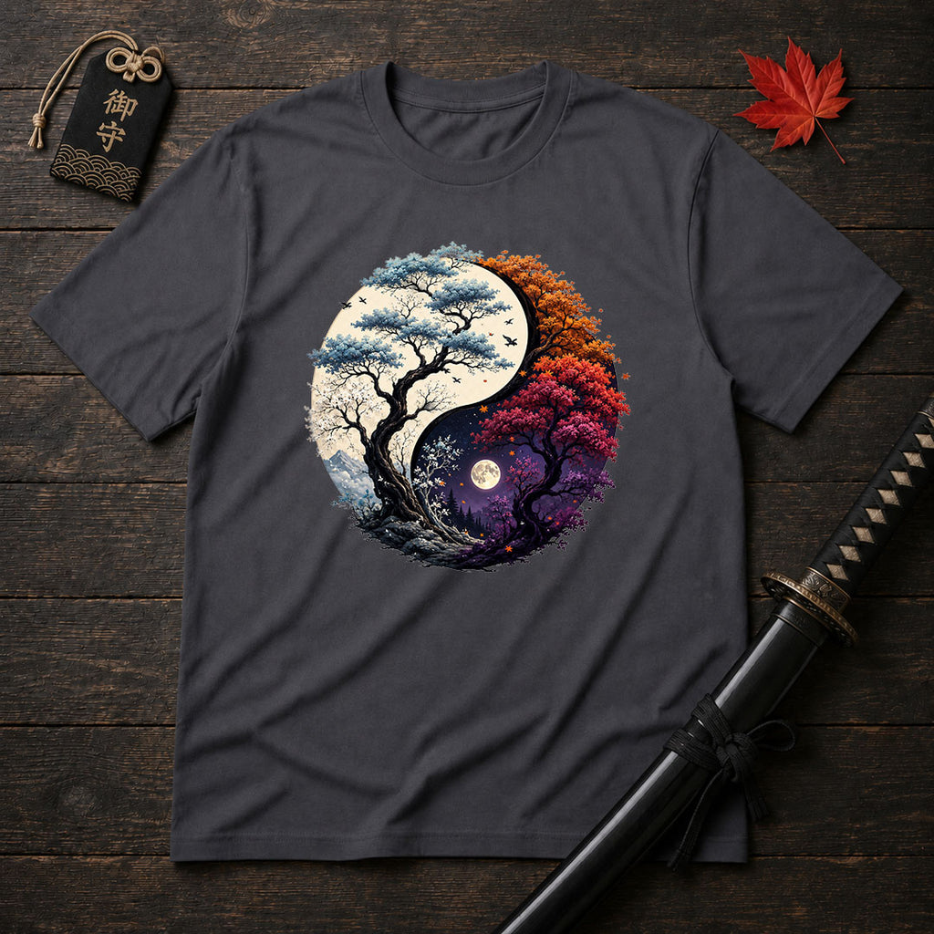 Yin Yang Seasons T-Shirt