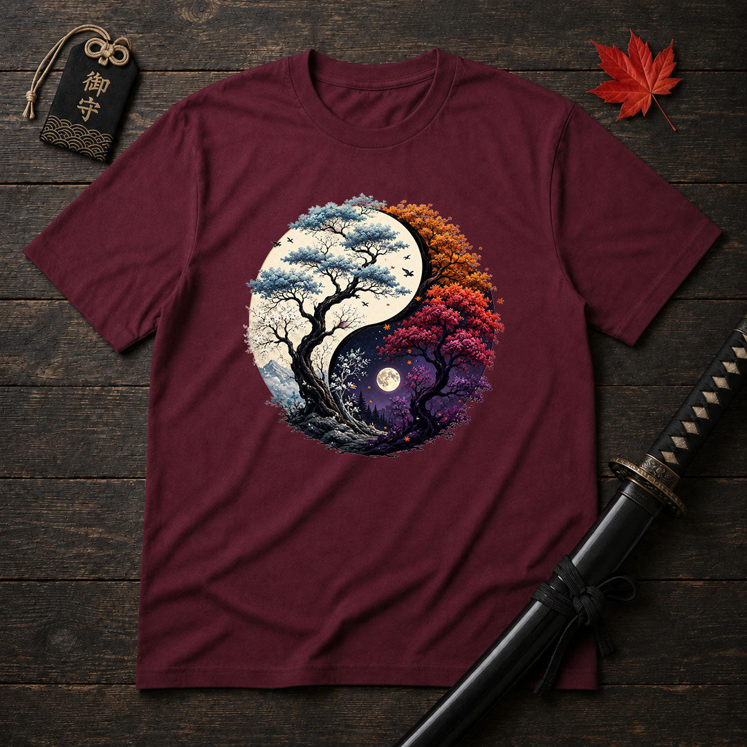 Yin Yang Seasons T-Shirt