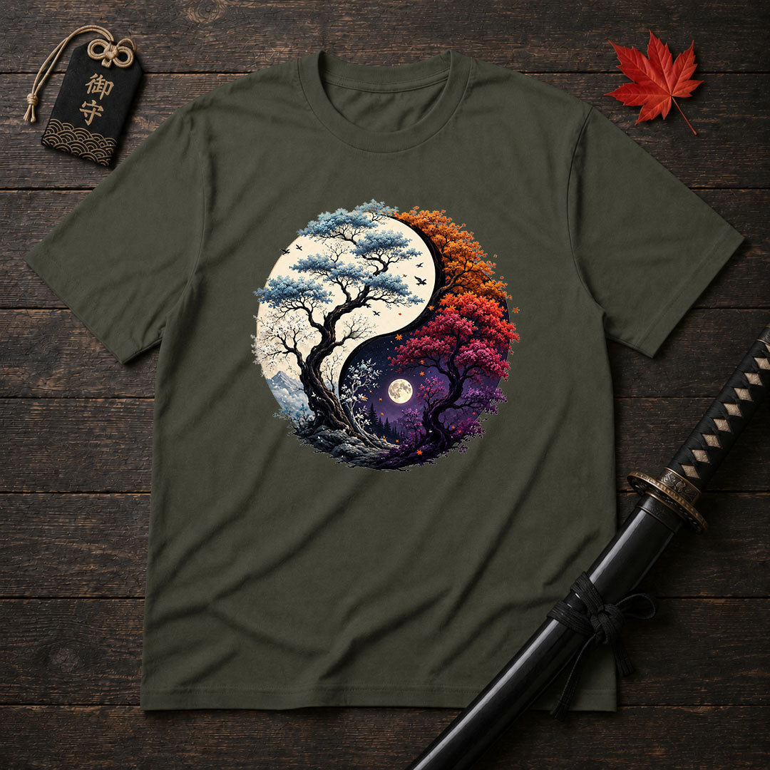 Yin Yang Seasons T-Shirt